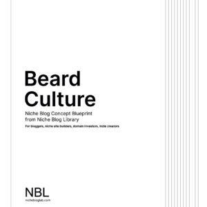 Thumbnail image of cover of e-book product - NBL Beard Culture Concept Blueprint