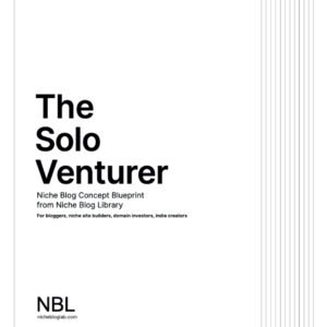 Thumbnail image of cover of e-book product - NBL_The Solo Venturer Concept Blueprint