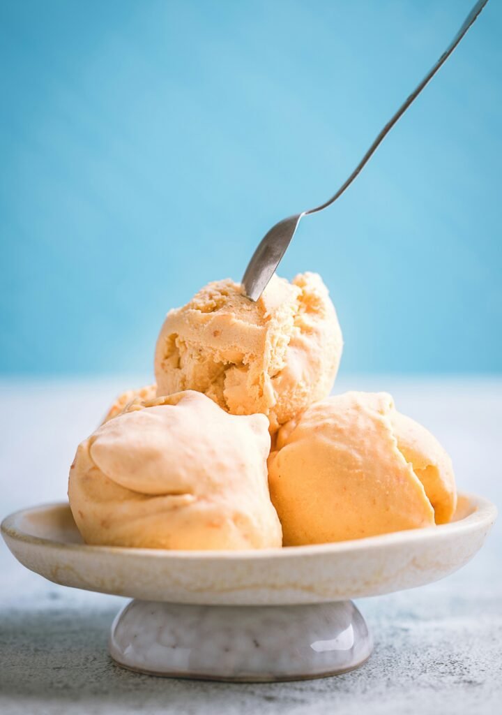 churned ice cream