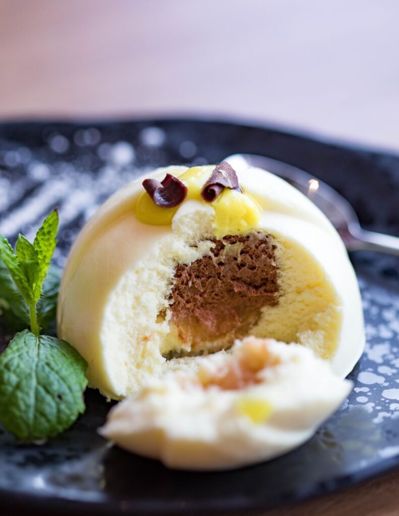 Moulded frozen dessert
